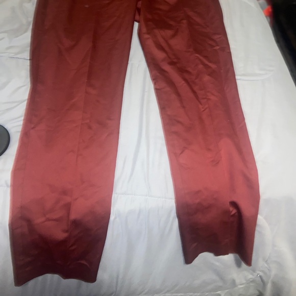 Maroon stretch extra slim dress pants by express - Picture 4 of 5